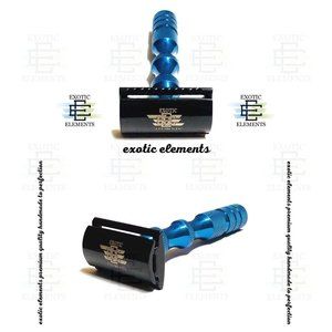 *Back in Stock* Stainless Steel Blue Shaving Razor